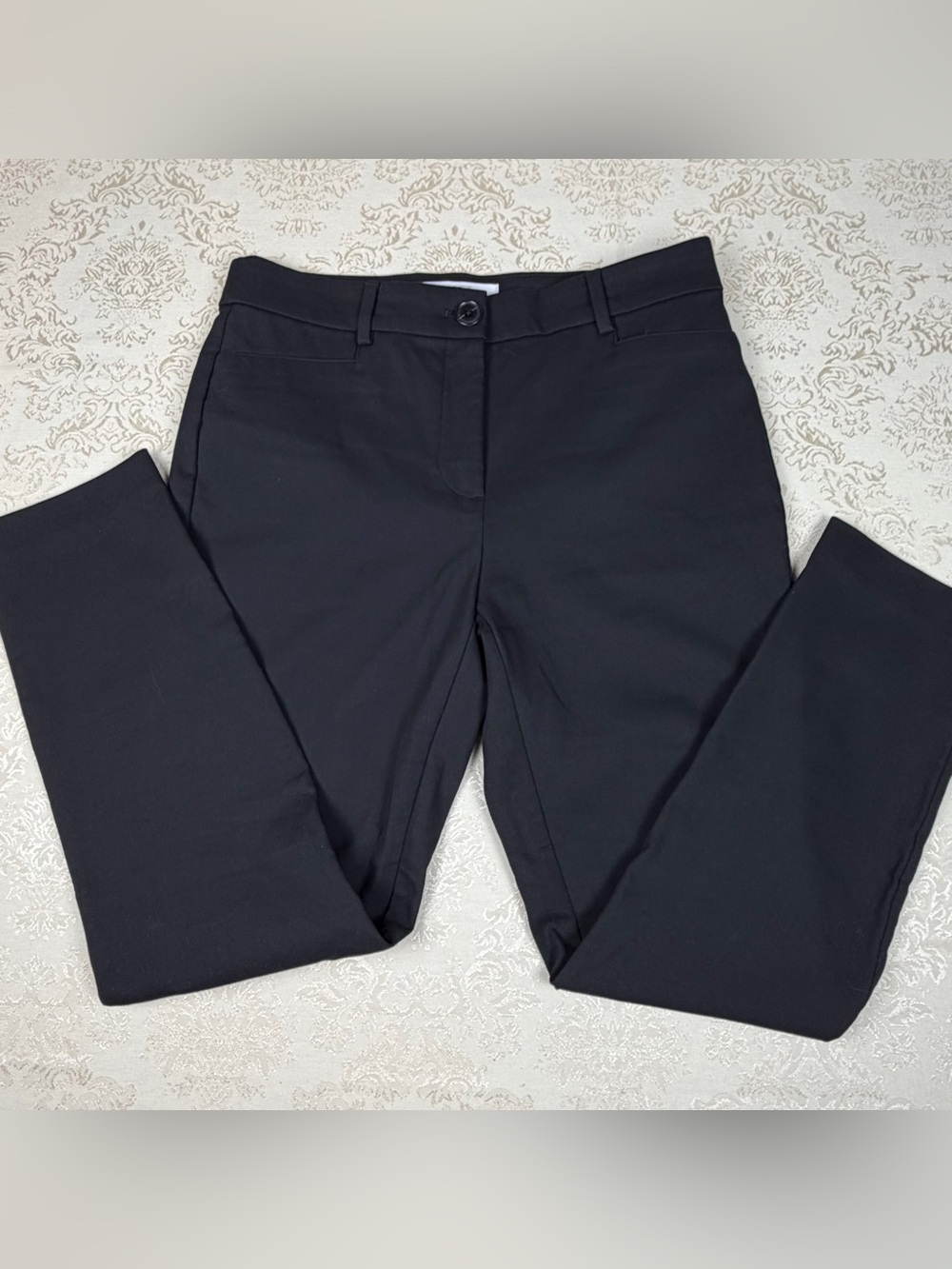 LOFT Black The Sutton Skinny Pants 4P Curvy, Comfort, Dressy, Casual, Business